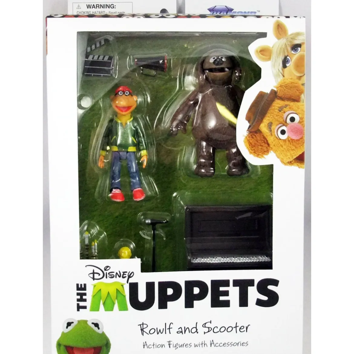 Diamond Select The Muppets - Scooter & Rowlf - Pack de 2 figurines