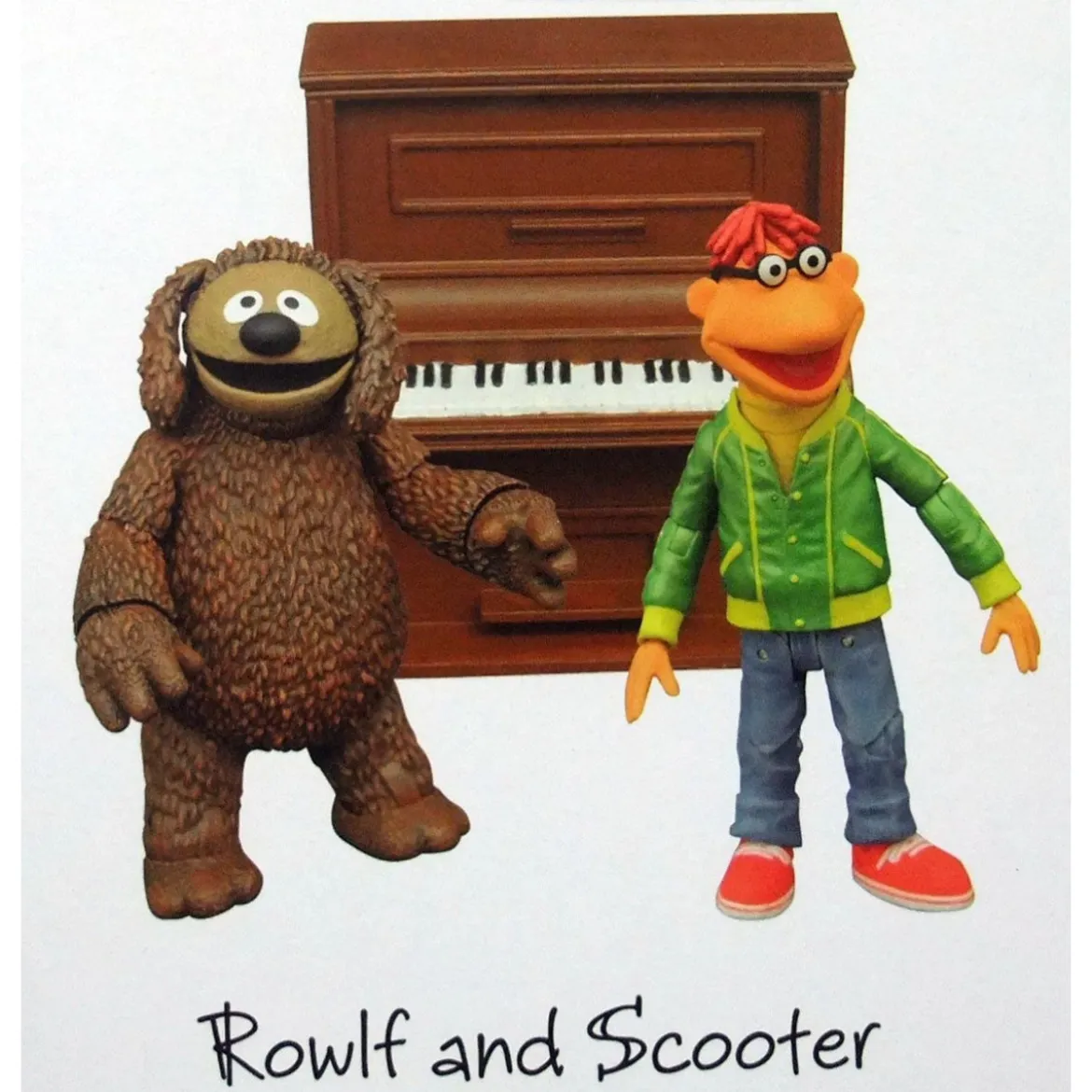 Diamond Select The Muppets - Scooter & Rowlf - Pack de 2 figurines
