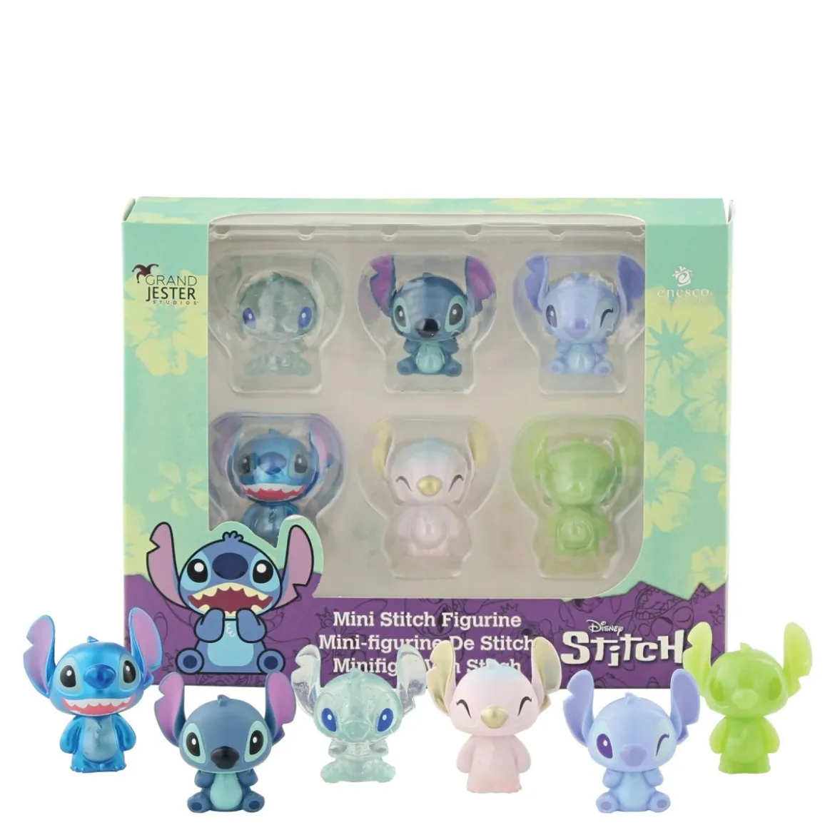 Disney Grand Jester Studio - Set 6 Mini Figurines Stitch