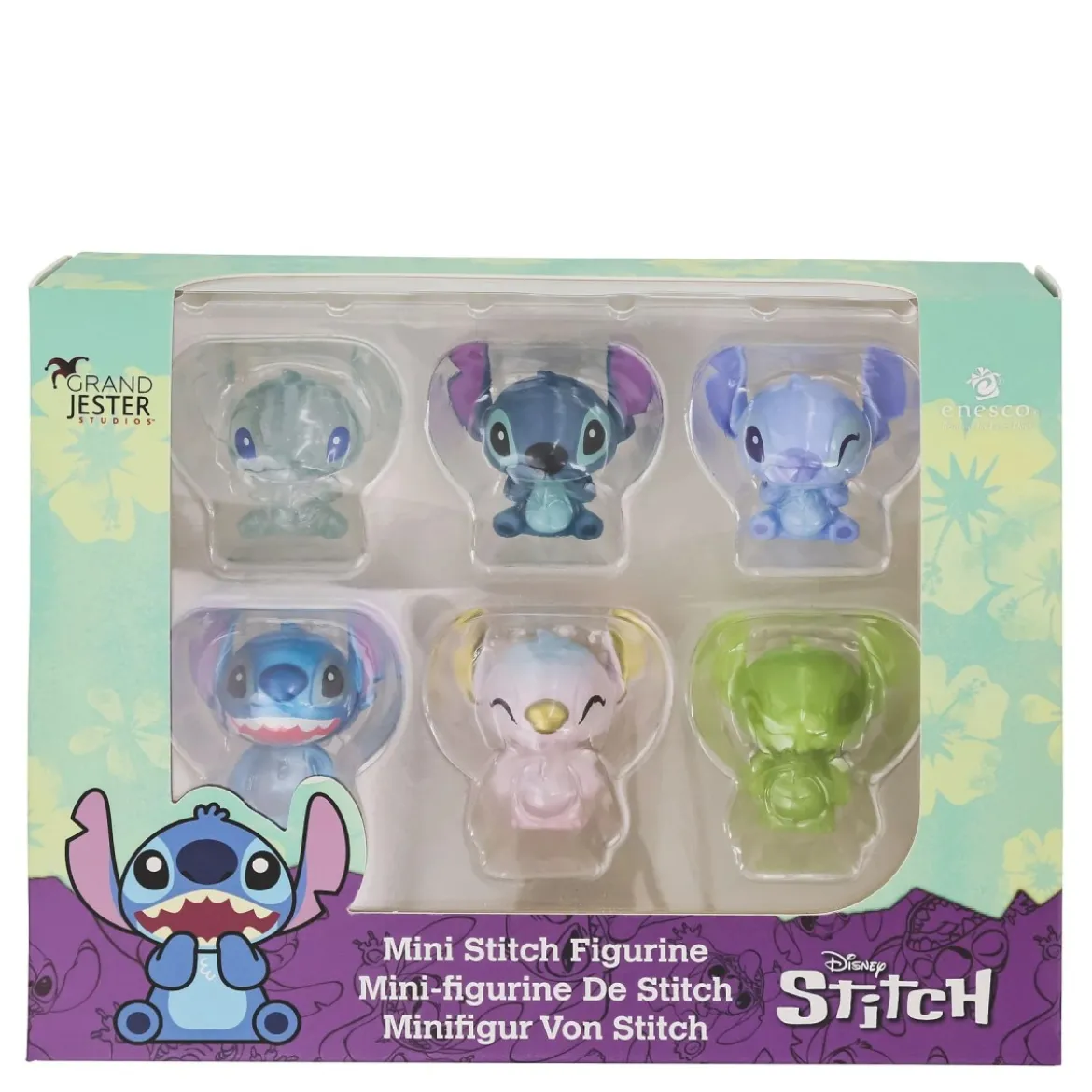 Disney Grand Jester Studio - Set 6 Mini Figurines Stitch