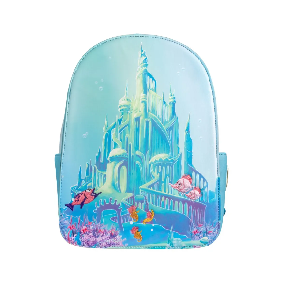 Disney La Petite Sirene - Loungefly Mini Sac A Dos Chateau