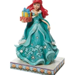 Disney Traditions - la Petite Sirene - Ariel portant les cadeaux