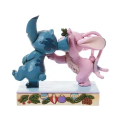 Disney Traditions Lilo et Stich - Stitch & Angel Baisers sous le gui - Mistletoe Kisses