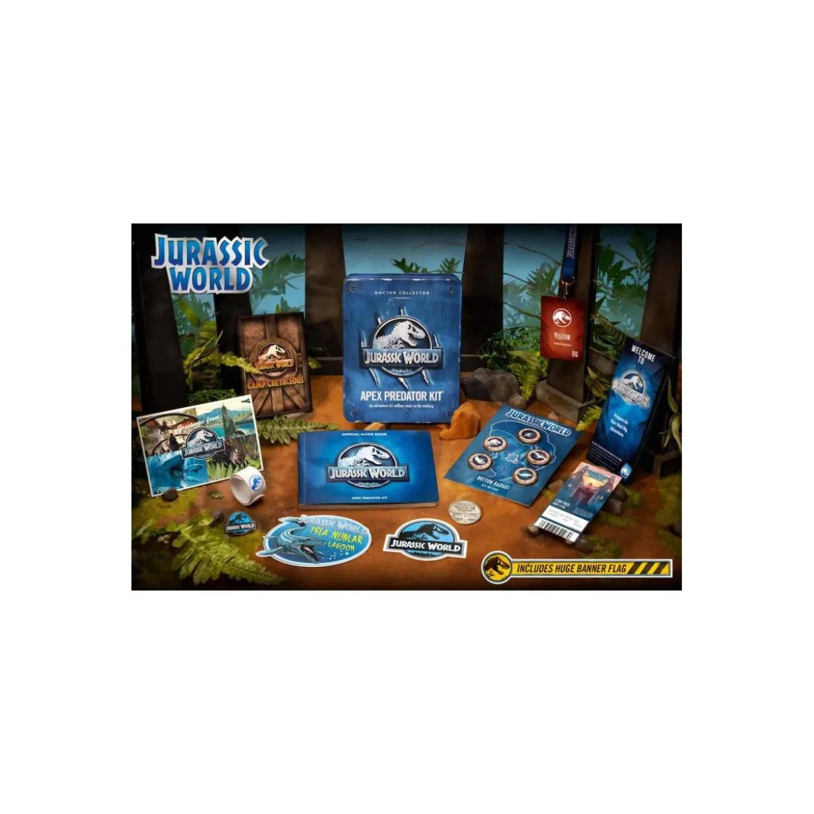 Doctor Collector - JURASSIC WORLD APEX PREDATOR KIT