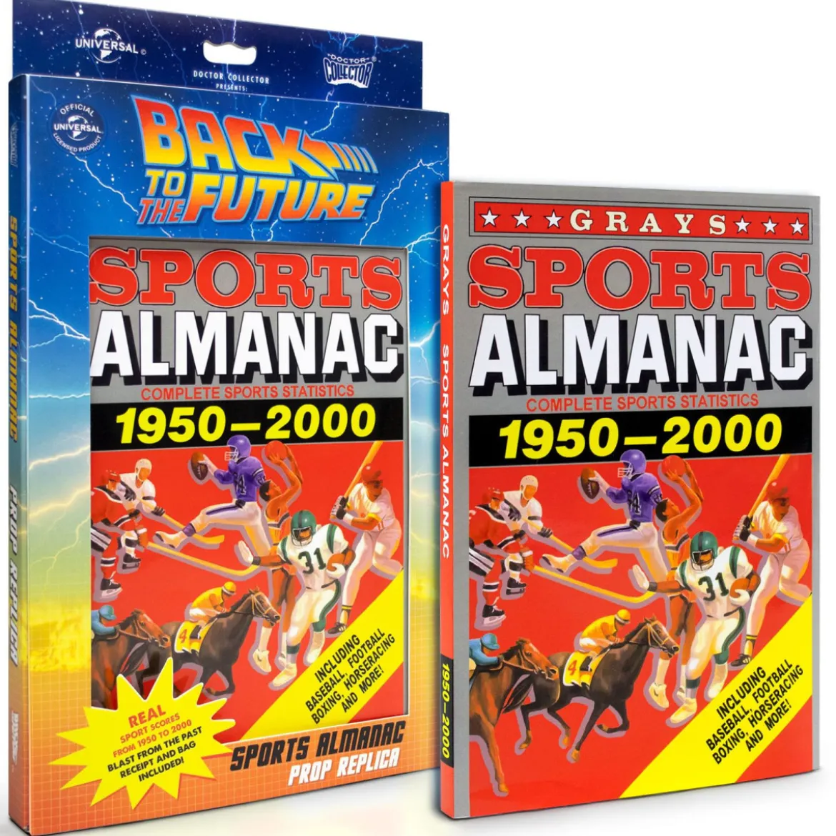 Doctor Collector - Replique ALMANACH RETOUR VERS LE FUTUR - Sports Almanac BTTF