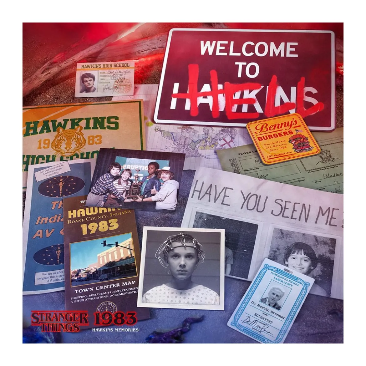 Doctor Collector - Stranger Things Hawkins Memories Kit Vecna's Course Limited Edition