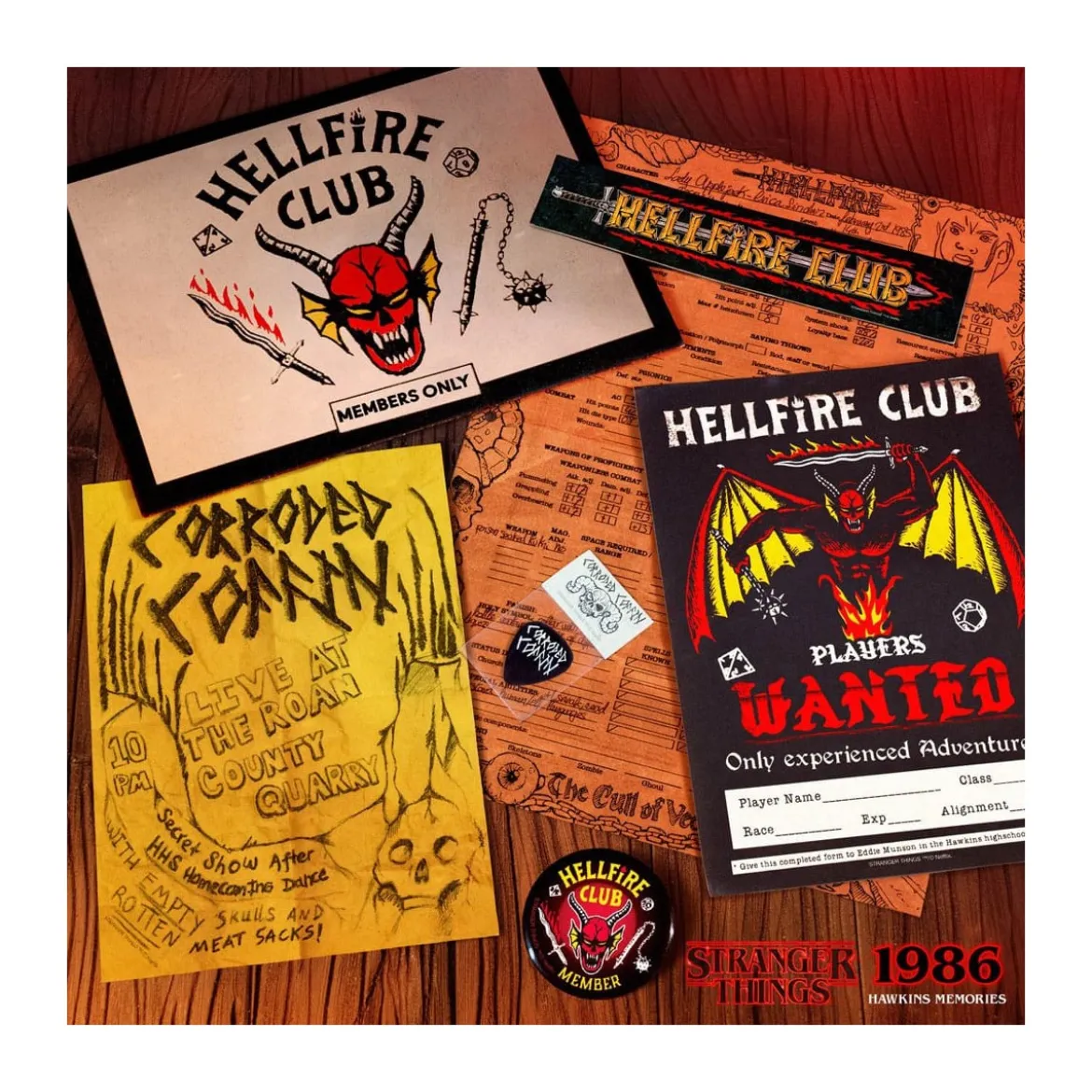 Doctor Collector - Stranger Things Hawkins Memories Kit Vecna's Course Limited Edition