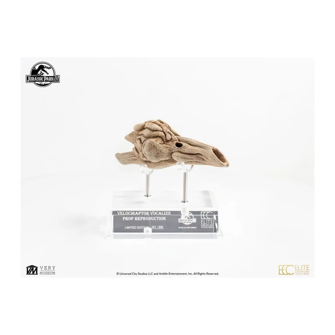 ECC Elite Creature Collectibles - Jurassic Park 3 Velociraptor Resonance Chamber 1/1