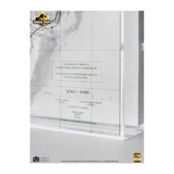 ECC Elite Creature Collectibles - Jurassic Park Carte topographique Isla Nublar