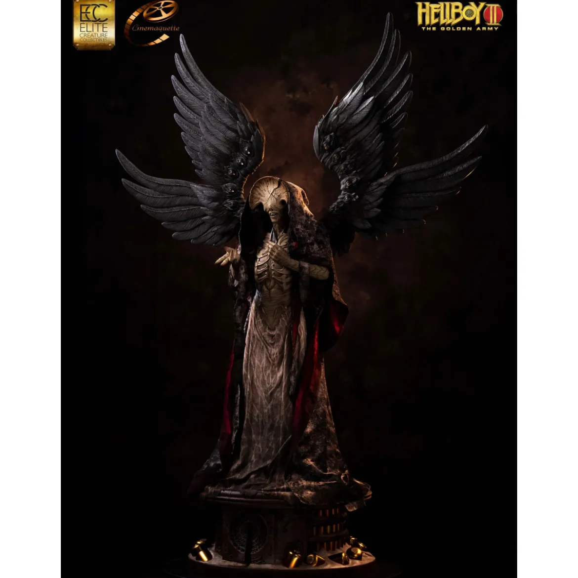 ECC Hellboy II : Les Légions d'or maudites statuette Maquette 1/3 Angel of Death 136 cm