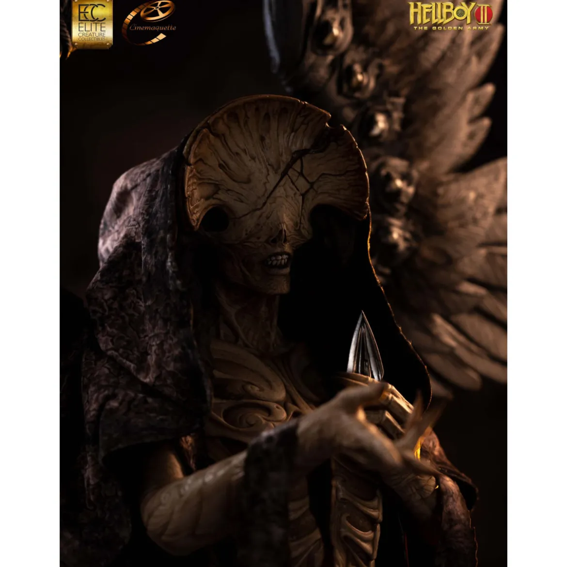 ECC Hellboy II : Les Légions d'or maudites statuette Maquette 1/3 Angel of Death 136 cm