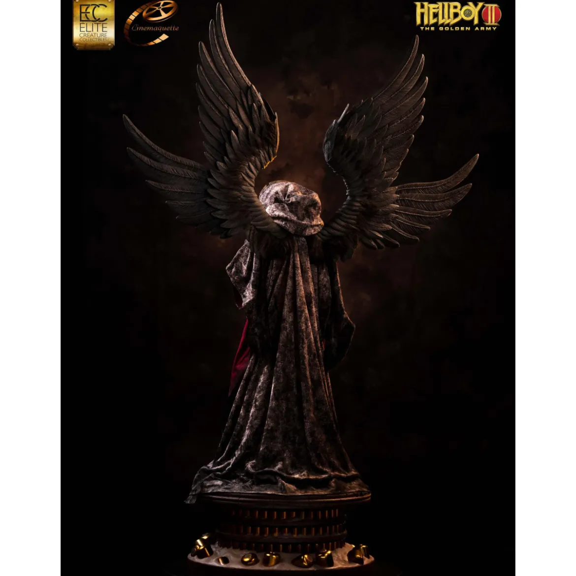 ECC Hellboy II : Les Légions d'or maudites statuette Maquette 1/3 Angel of Death 136 cm