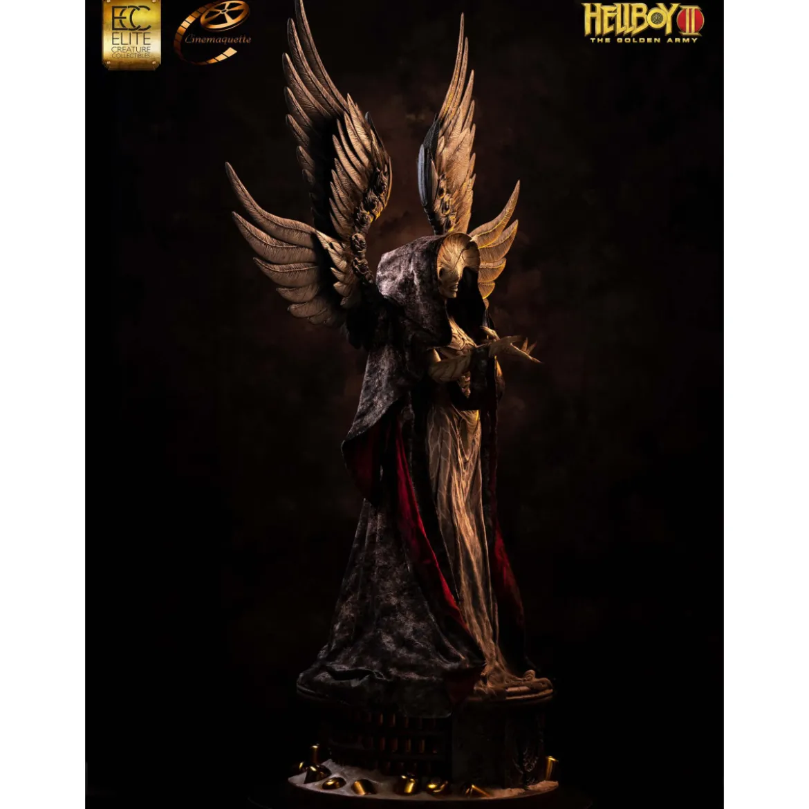 ECC Hellboy II : Les Légions d'or maudites statuette Maquette 1/3 Angel of Death 136 cm