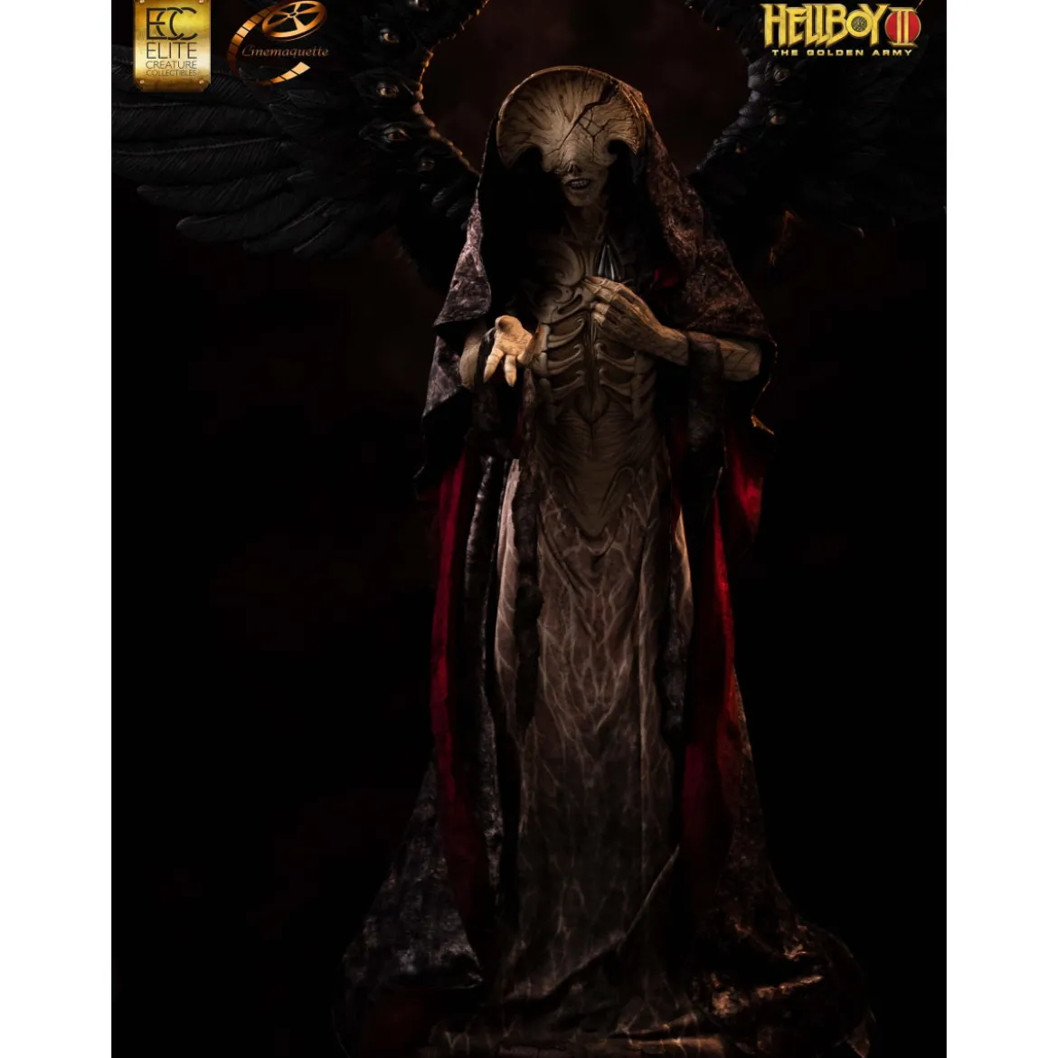 ECC Hellboy II : Les Légions d'or maudites statuette Maquette 1/3 Angel of Death 136 cm