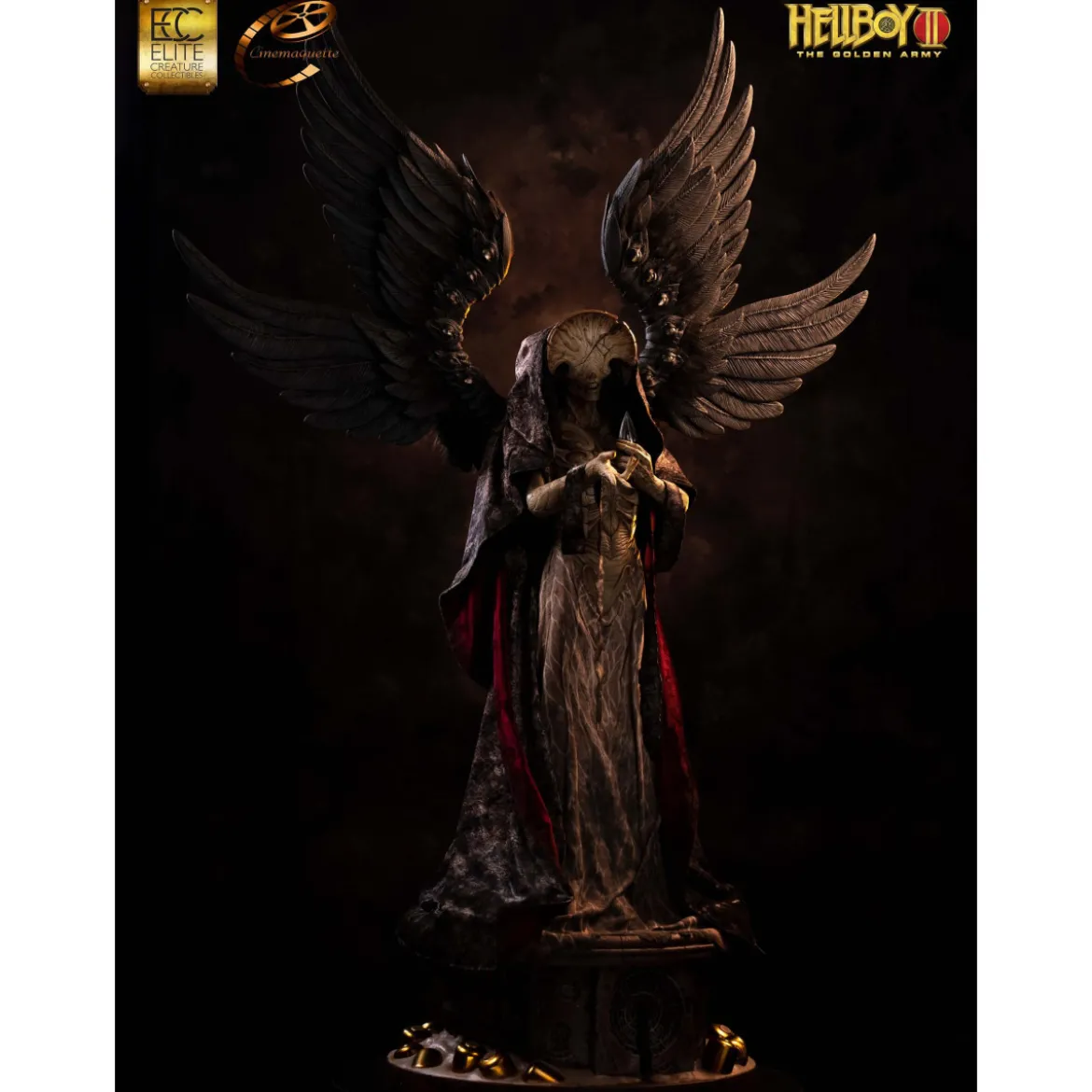 ECC Hellboy II : Les Légions d'or maudites statuette Maquette 1/3 Angel of Death 136 cm
