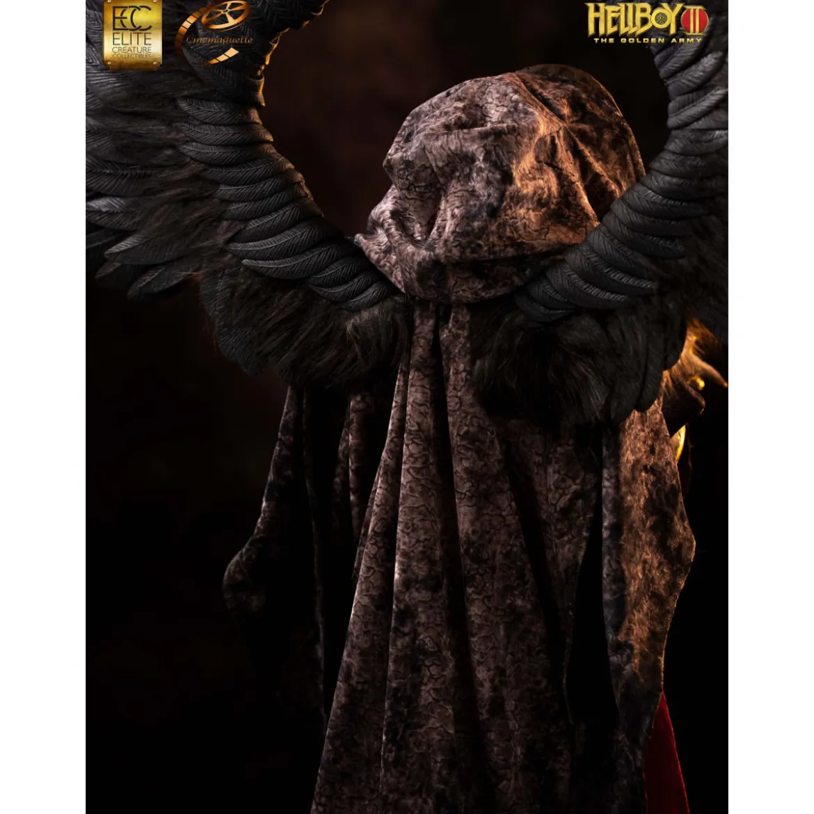 ECC Hellboy II : Les Légions d'or maudites statuette Maquette 1/3 Angel of Death 136 cm
