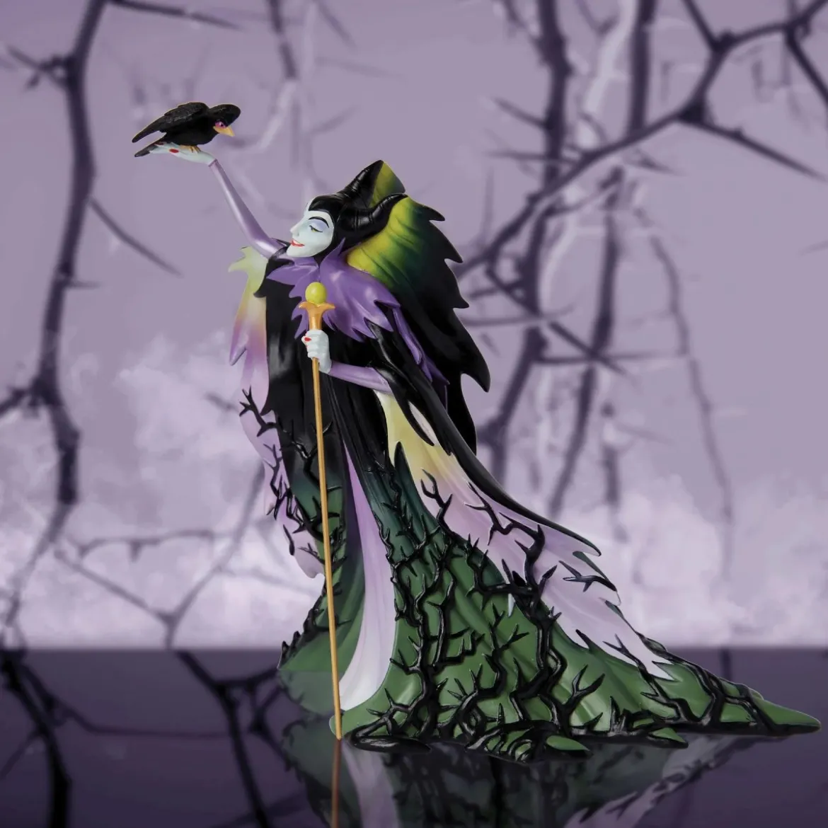Enesco - Botanical Couture - Malefique - La Belle au Bois Dormant Disney Showcase