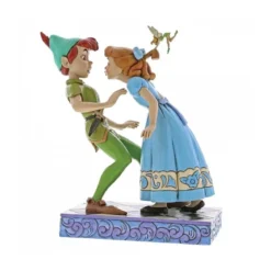 Enesco Disney Showcase Peter pan An Unexpected Kiss