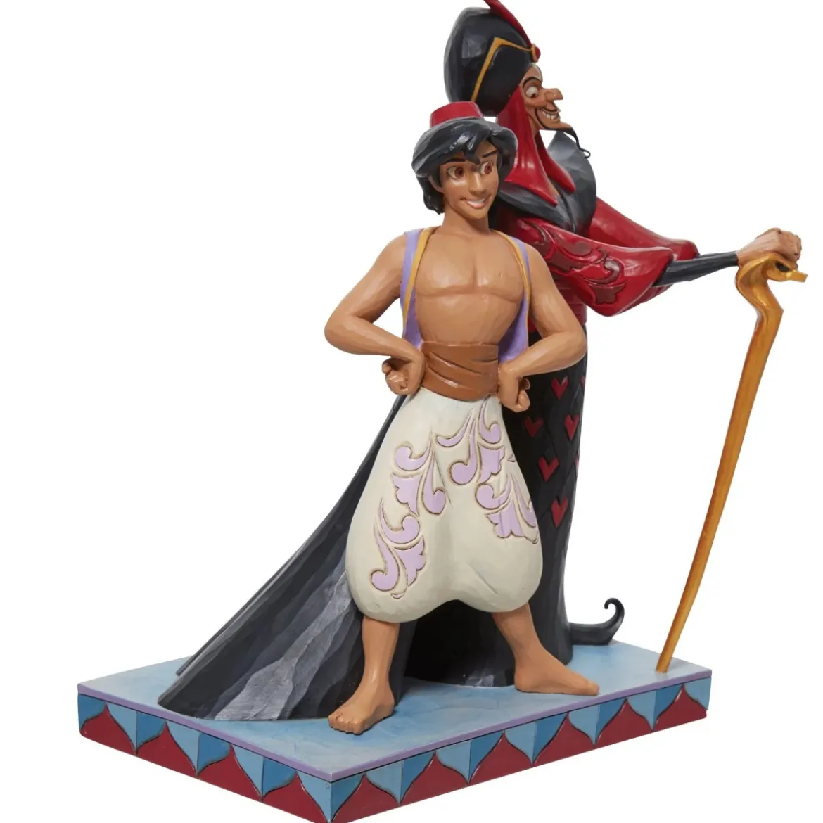 Enesco Disney Traditions - Aladdin - Aladdin & Jafar - Hero vs Villain