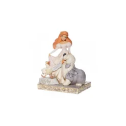 Enesco Disney Traditions - Ariel Spirited Siren - WHITE WOODLAND