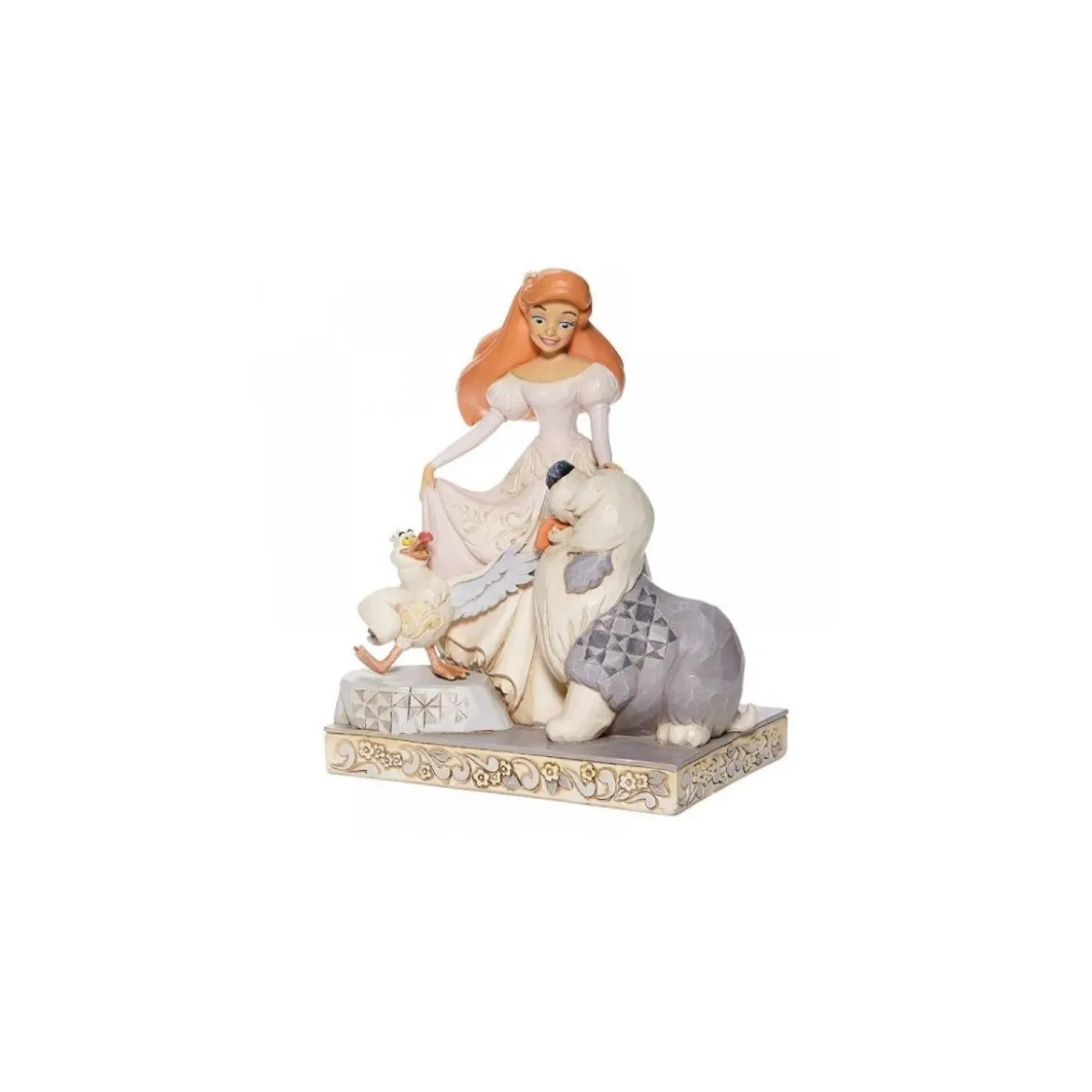 Enesco Disney Traditions - Ariel Spirited Siren - WHITE WOODLAND