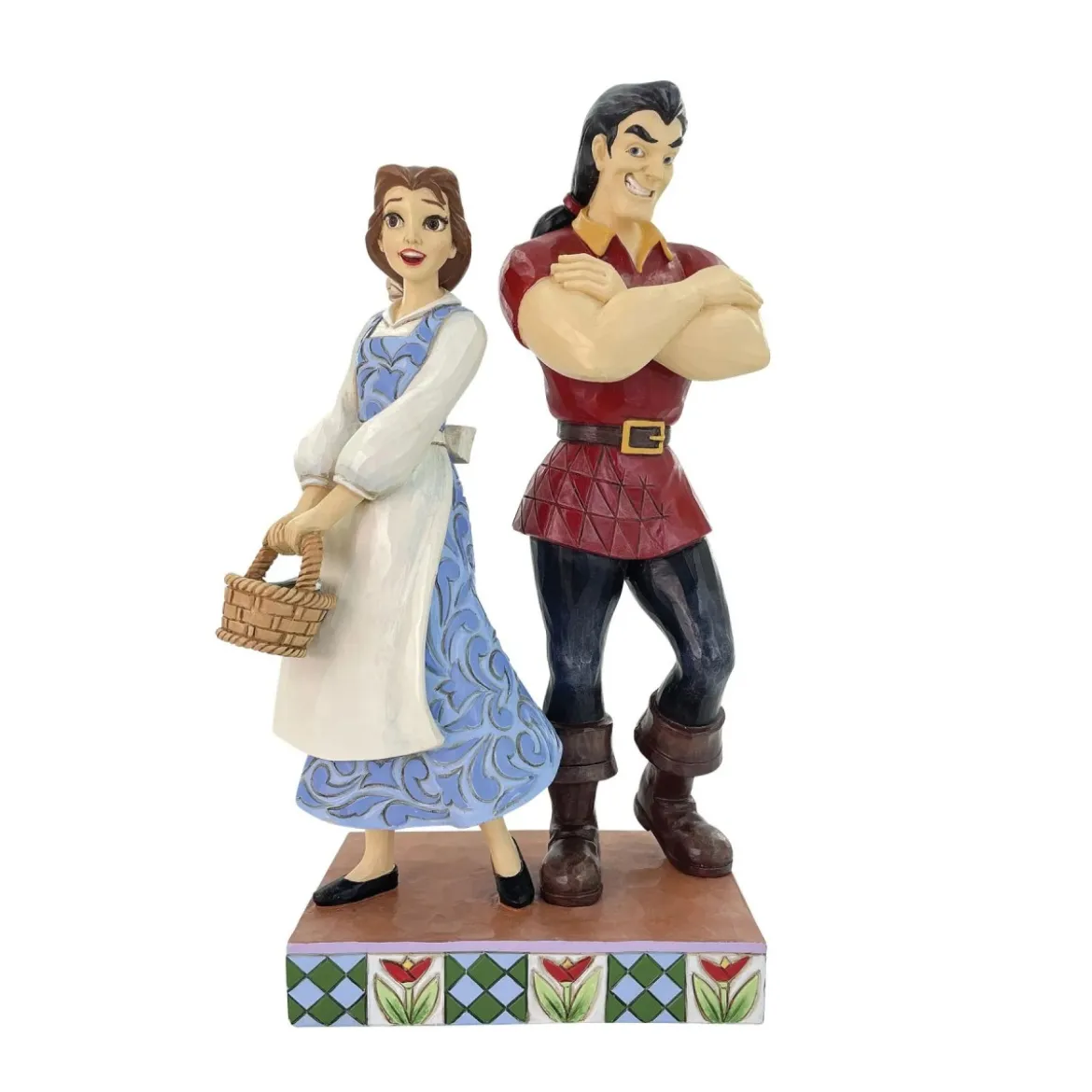 Enesco Disney Traditions Belle et Gaston - La Belle et la Bête