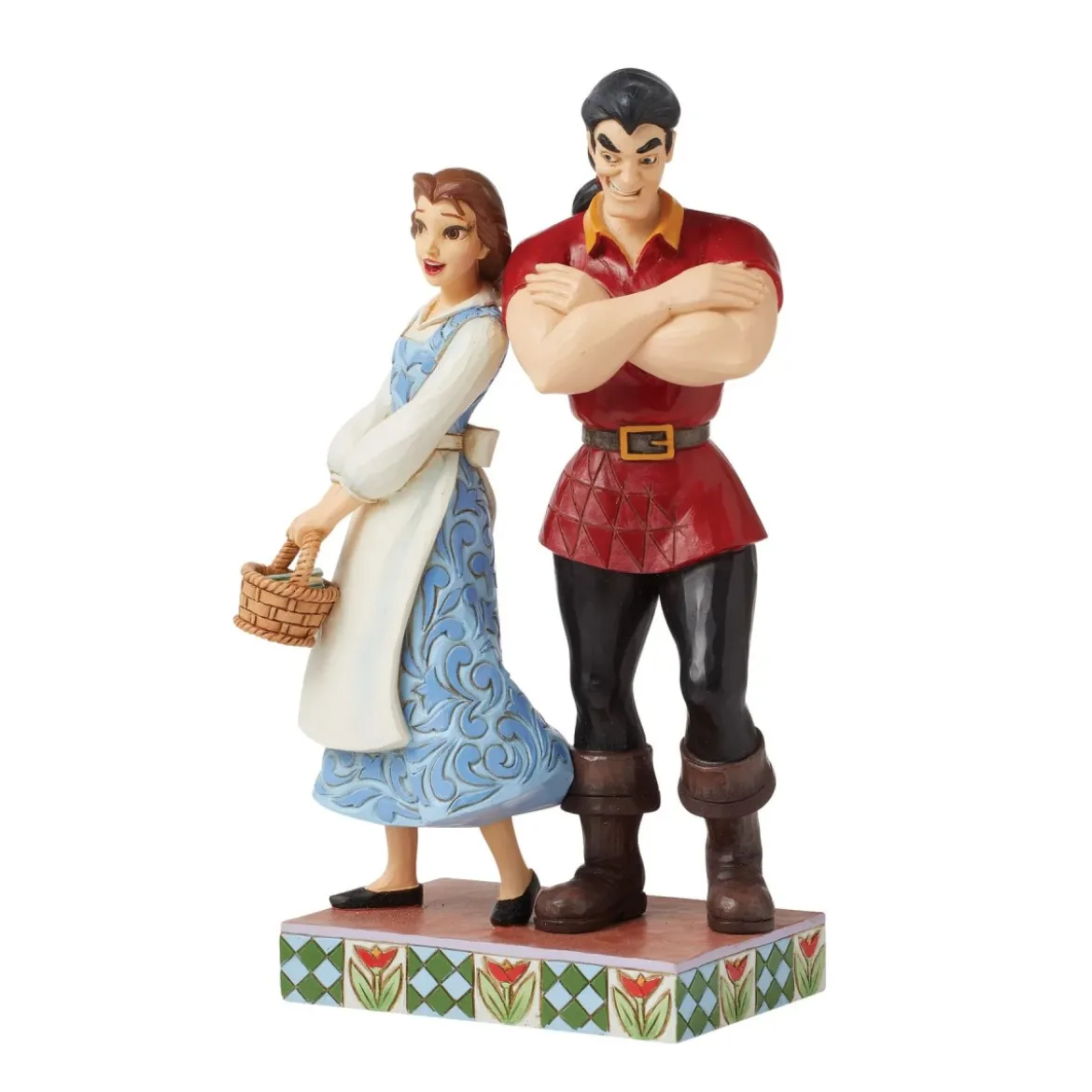 Enesco Disney Traditions Belle et Gaston - La Belle et la Bête