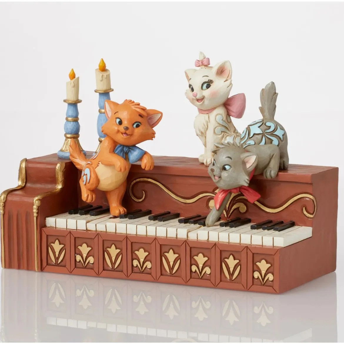 Enesco Disney Traditions By Jim Shore - Chatons Aristochats Piano - Les Aristochats
