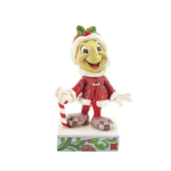 Enesco Disney Traditions Jim Shore Figurine Santa Jiminy Cricket