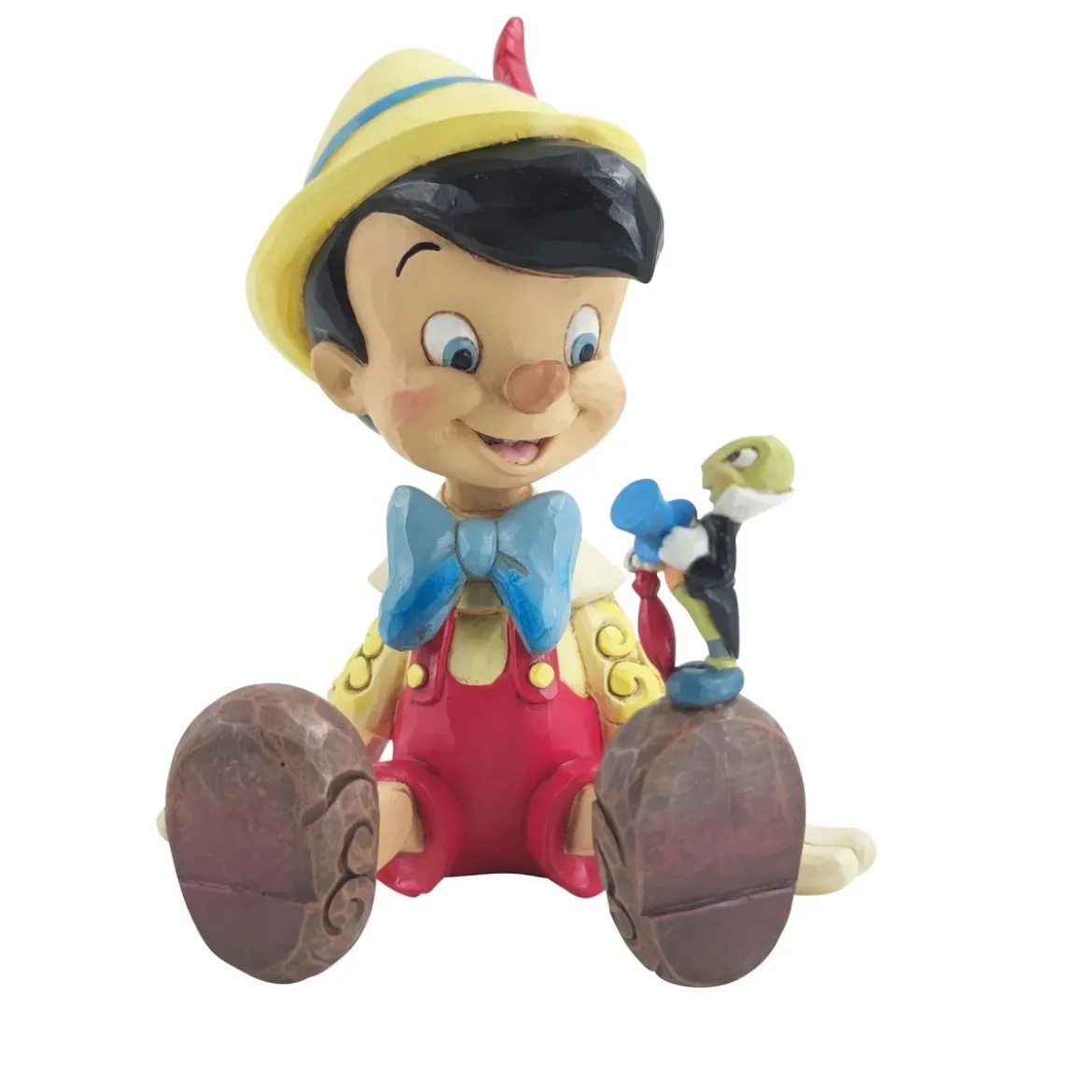 Enesco - Disney Traditions Pinocchio et Jiminy Cricket