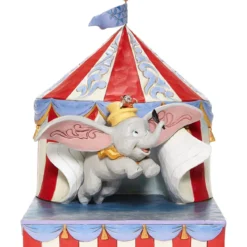 Enesco - Dumbo Flying Out of Tent - Disney Tradition by Jim Shore