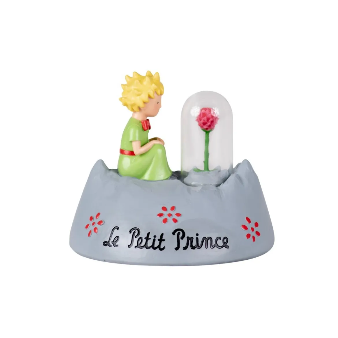 Enesco - Le Petit Prince et la Rose sur la planète - 11cm