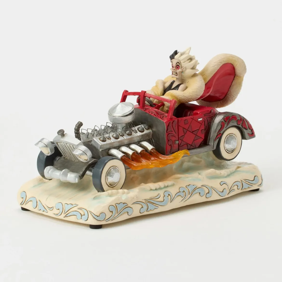 Enesco - les 101 Dalmatiens - Voiture Cruella d'Enfer Musicale - Disney Tradition by Jim Shore