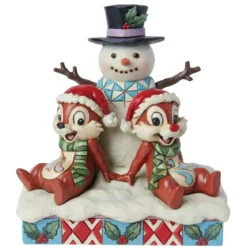 Enesco - Tic & Tac Bonhomme De Neige - Disney Traditions by Jim Shore