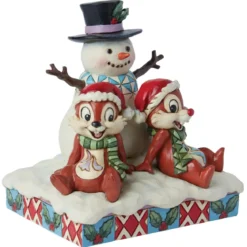 Enesco - Tic & Tac Bonhomme De Neige - Disney Traditions by Jim Shore