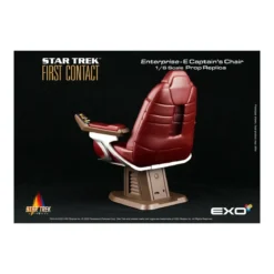 EXO-6 - Star Trek: First Contact - Captain's Chair 1:6 Scale Prop Replica