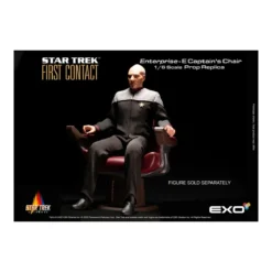 EXO-6 - Star Trek: First Contact - Captain's Chair 1:6 Scale Prop Replica