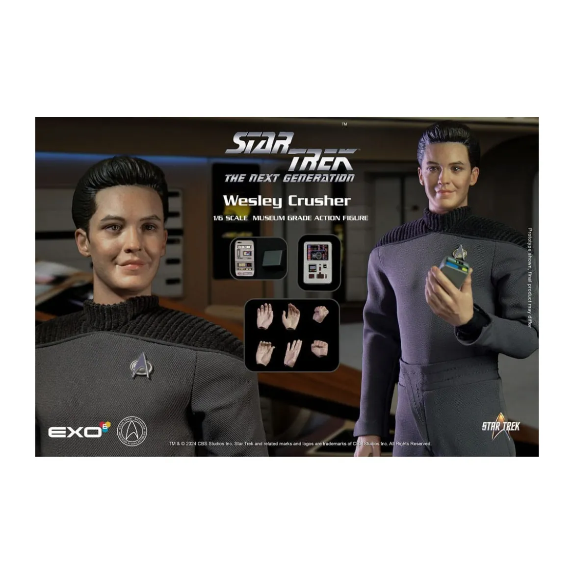 EXO-6 - Star Trek: La Nouvelle Génération figurine 1/6 Wesley Crusher