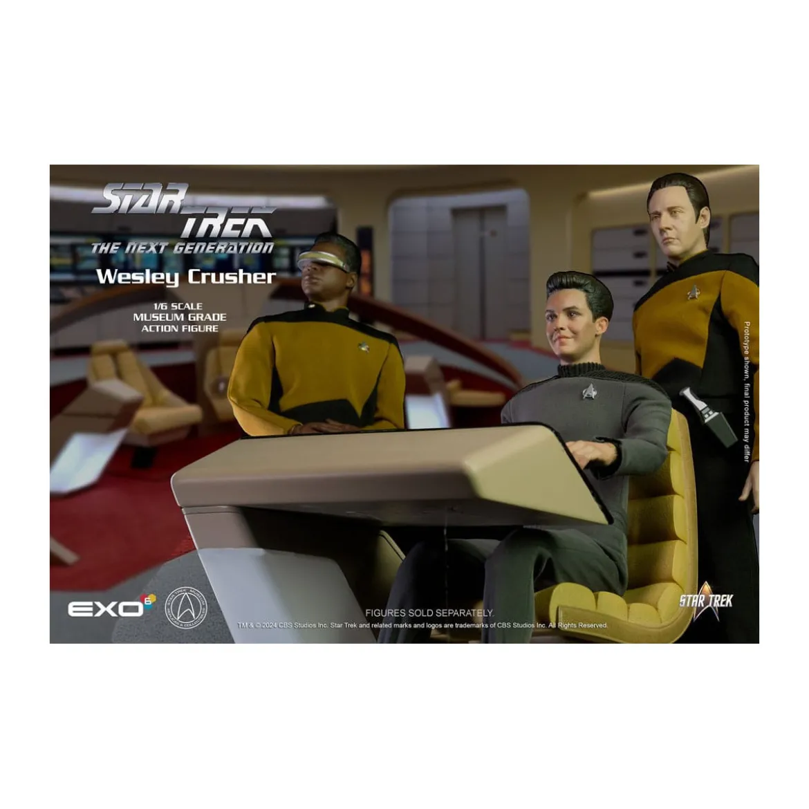EXO-6 - Star Trek: La Nouvelle Génération figurine 1/6 Wesley Crusher