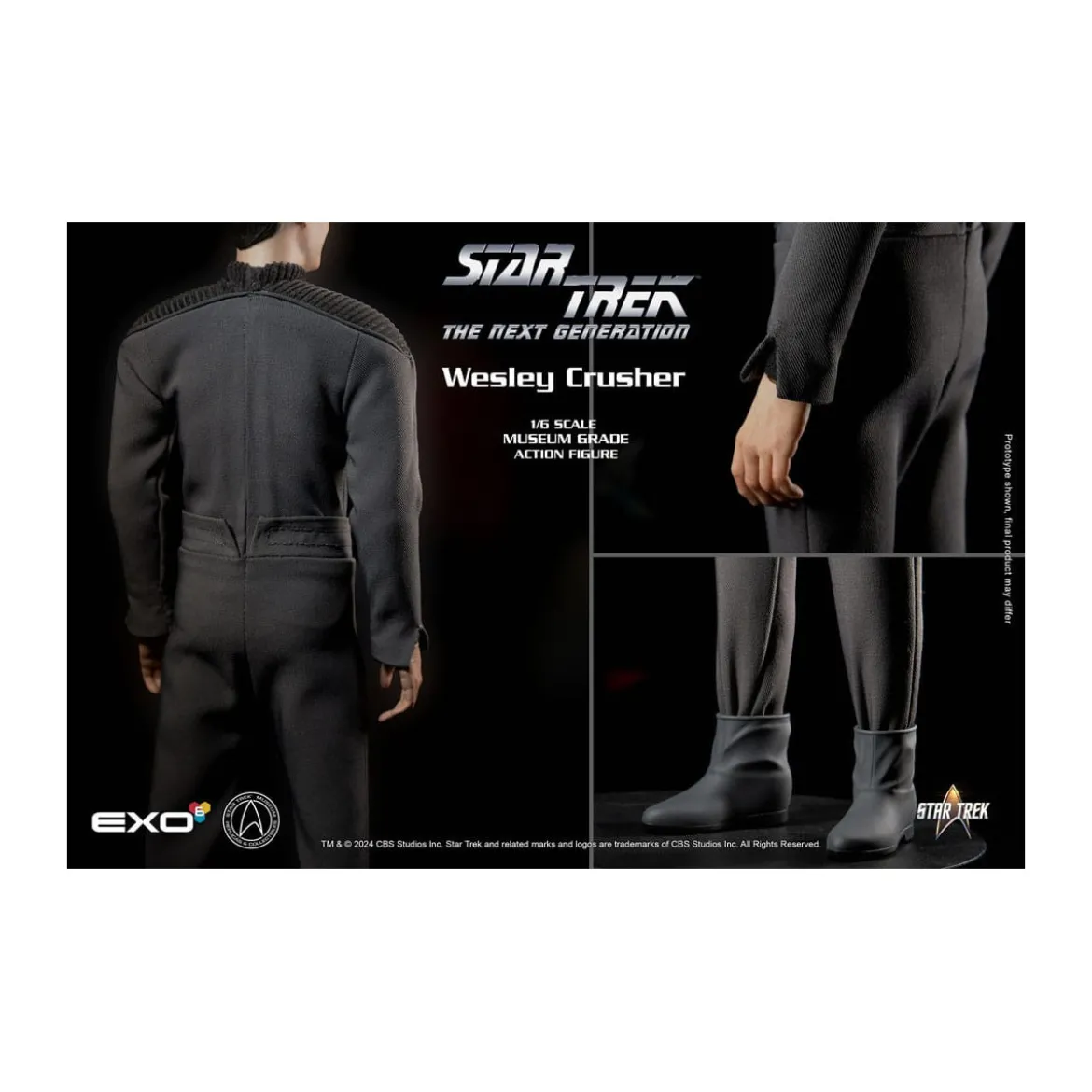 EXO-6 - Star Trek: La Nouvelle Génération figurine 1/6 Wesley Crusher