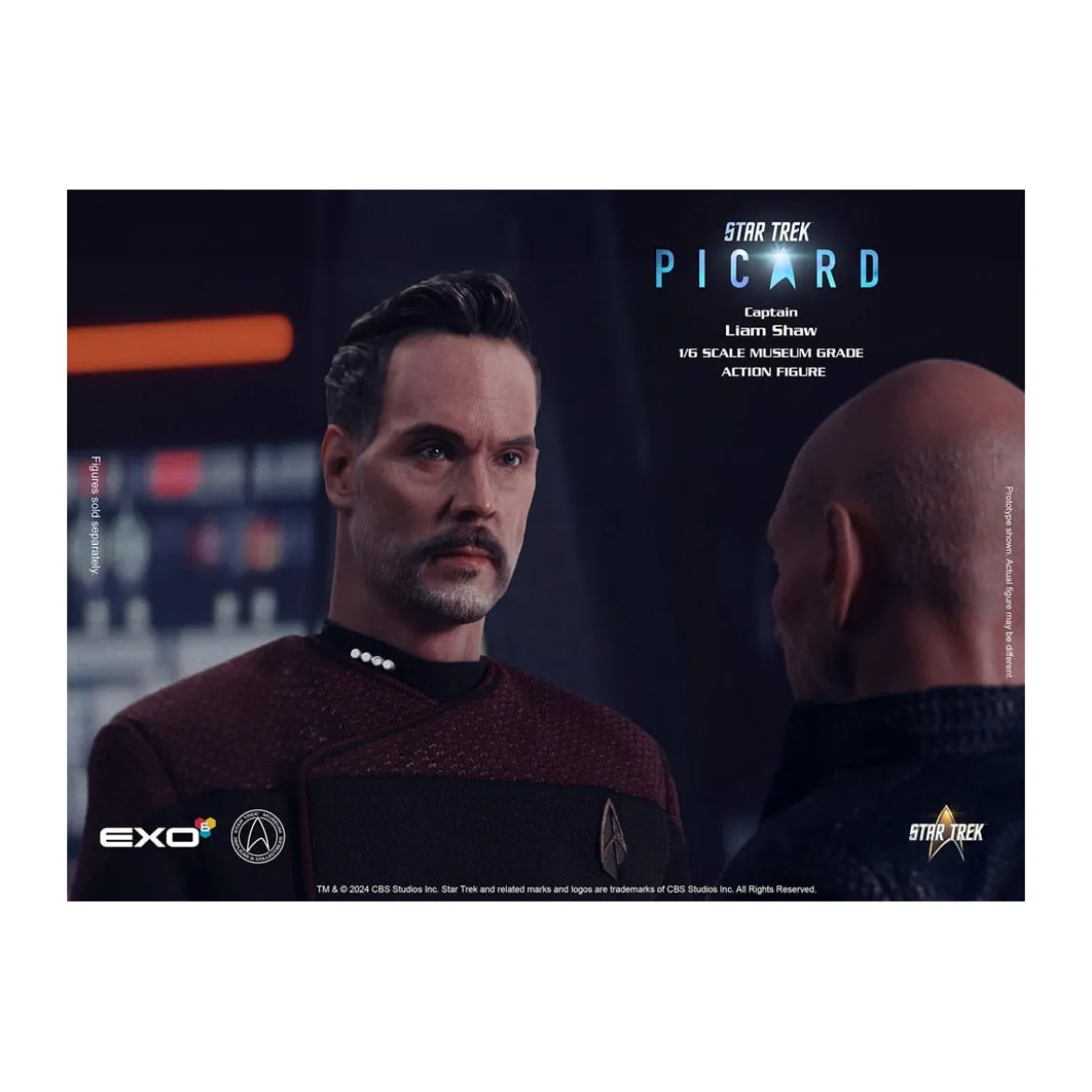 EXO-6 - Star Trek: Picard - Captain Liam Shaw 1:6 Scale Figure