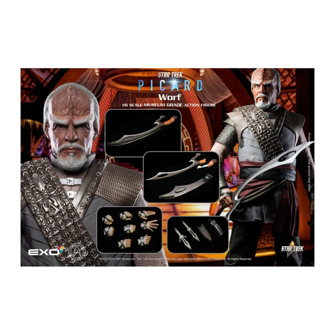 EXO-6 - Star Trek: Picard - Pacifist Worf 1/6