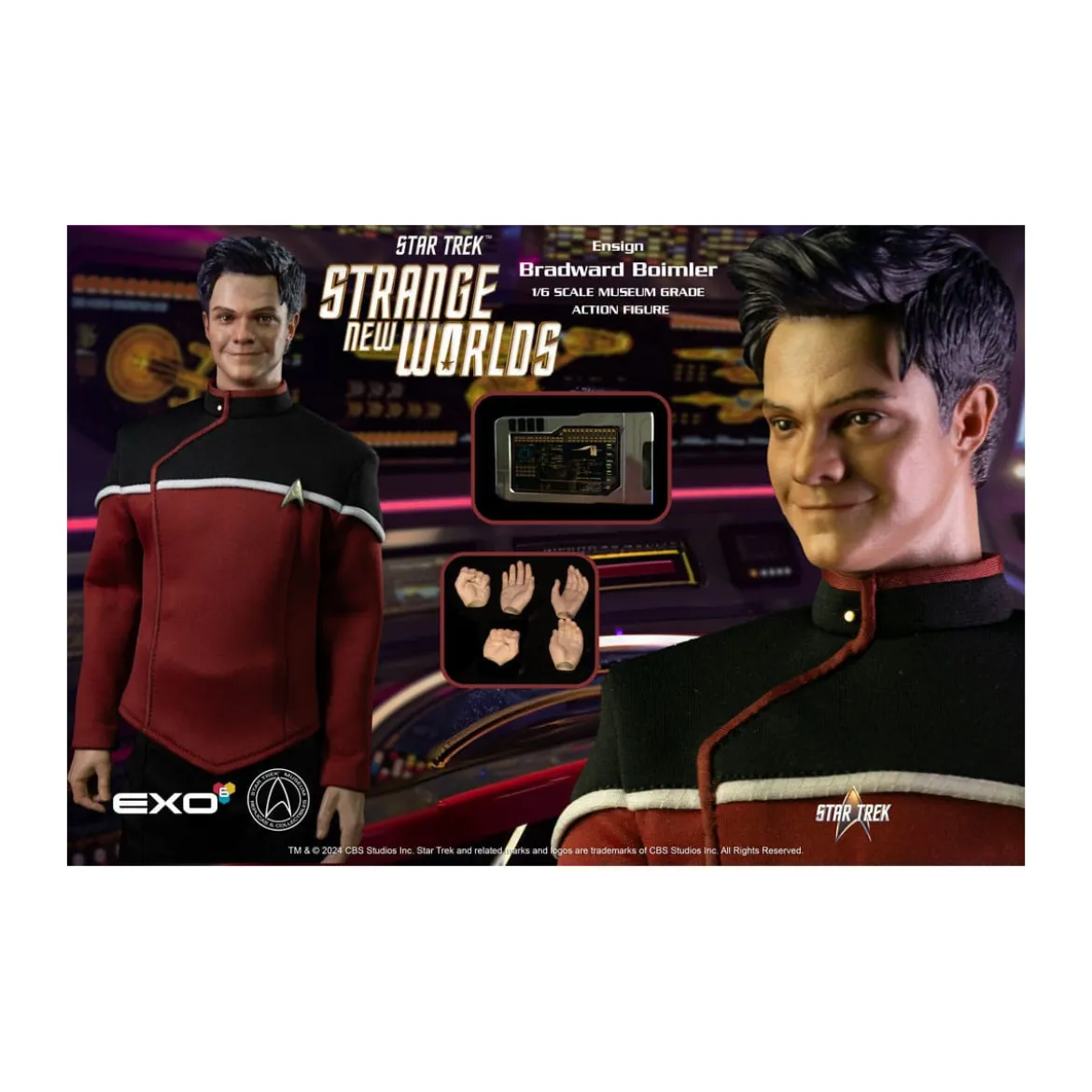 EXO-6 - Star Trek: Strange New Worlds - Ensign Boimler 1:6 Scale Figure