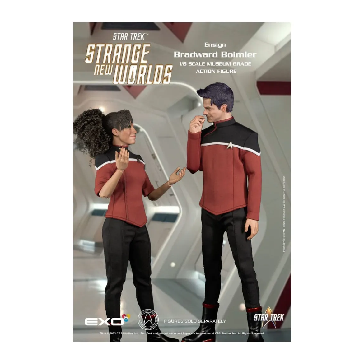 EXO-6 - Star Trek: Strange New Worlds - Ensign Boimler 1:6 Scale Figure