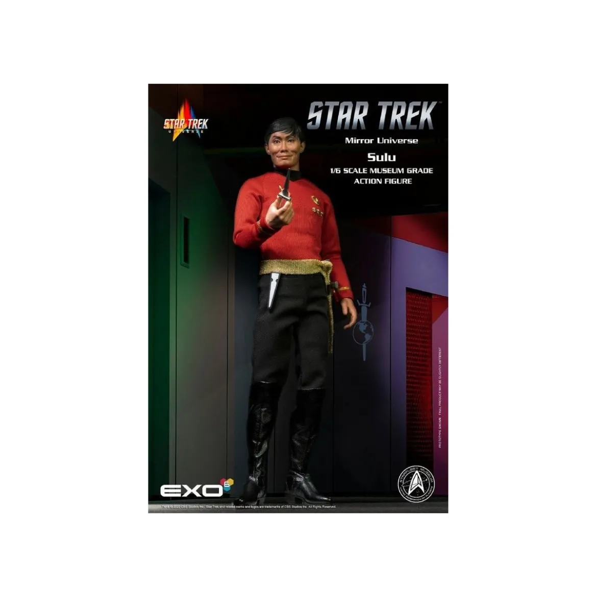 EXO-6 - Star Trek: The Original Series figurine 1/6 Mirror Universe Sulu