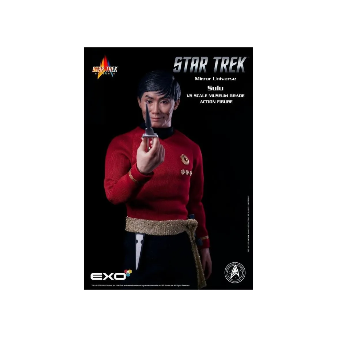 EXO-6 - Star Trek: The Original Series figurine 1/6 Mirror Universe Sulu
