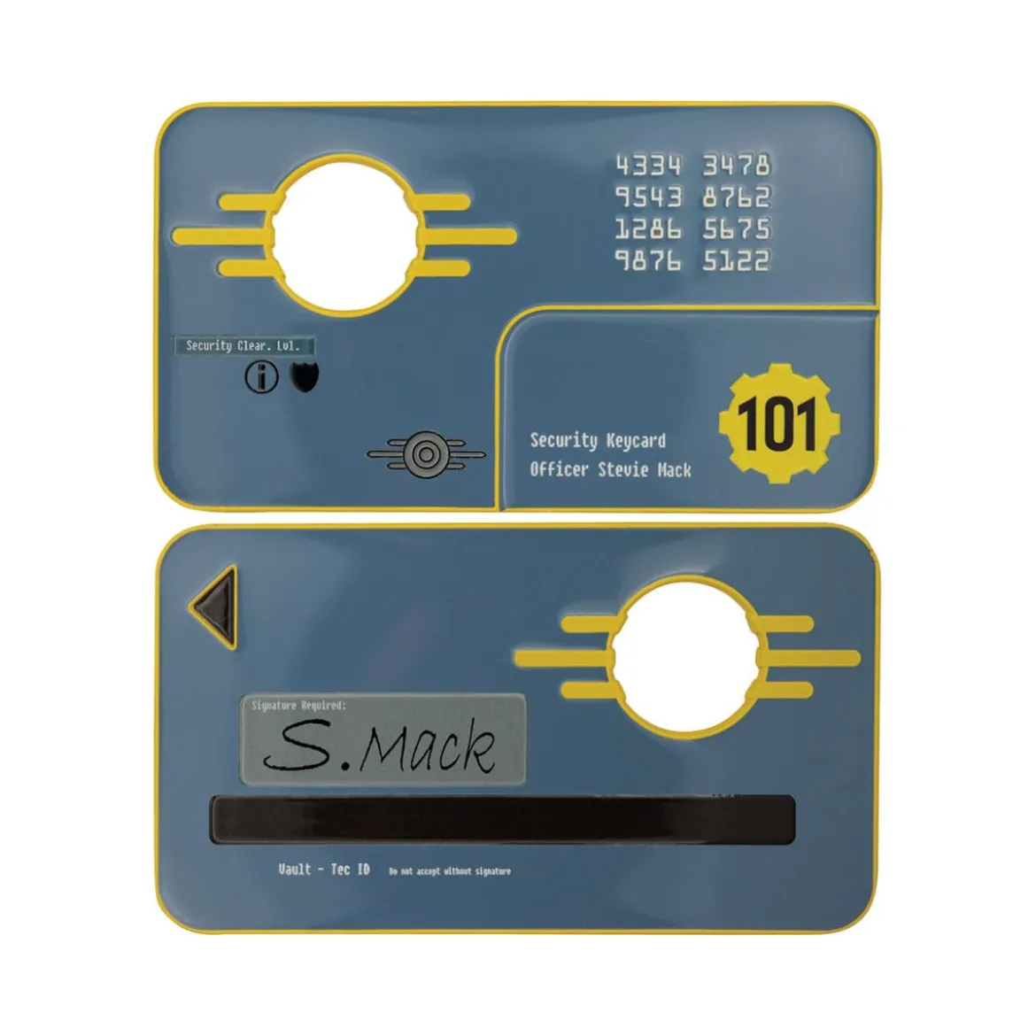 FaNaTtiK - Fallout 3 réplique Vault 101 Security Keycard Limited Edition