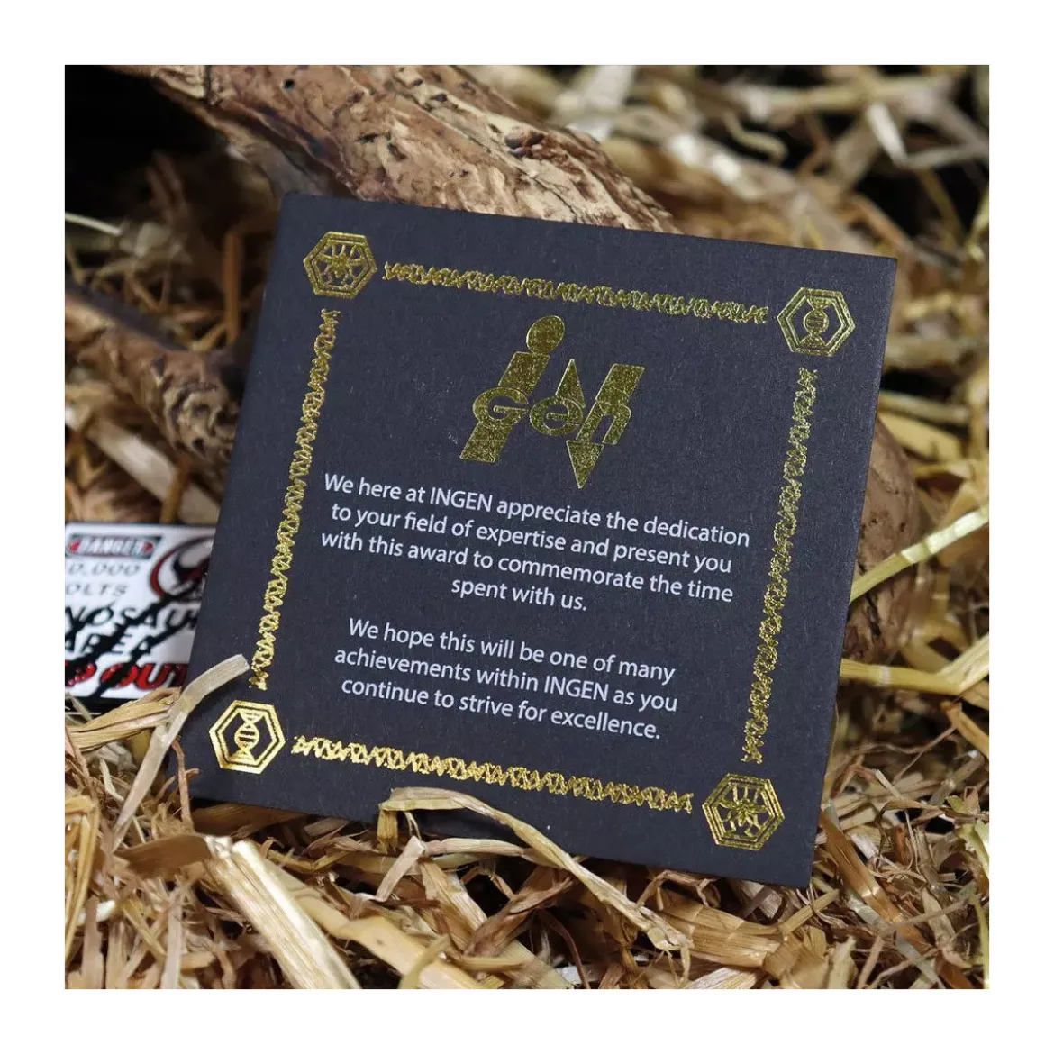 FaNaTtiK - Jurassic Park Genetics Laboratory Service Award