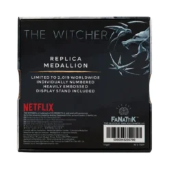 FaNaTtiK - The Witcher réplique 1/1 Collier Geralt's Medallion