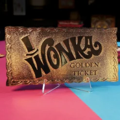 FaNaTtiK - Willy Wonka and the Chocolate Factory replique Golden Ticket Edition Collector